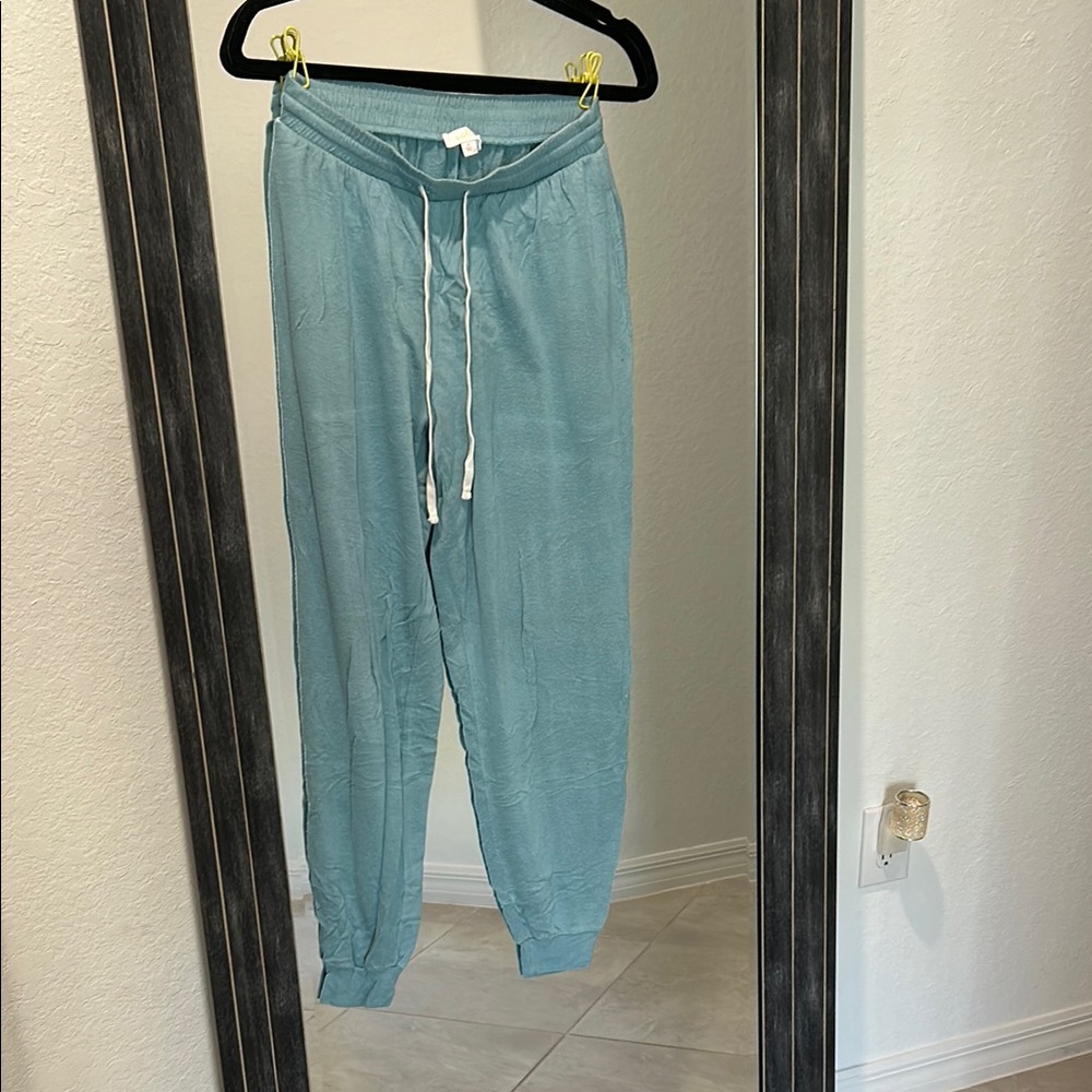 colsie aqua pj joggers